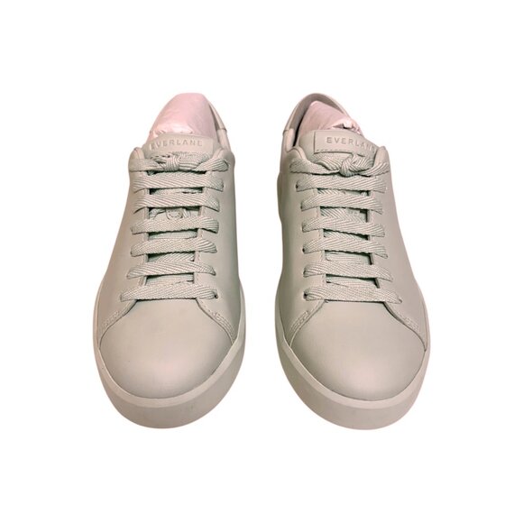 Everlane Mint ReLeather Lily Green Low Top Sneakers (8) - Picture 3 of 6